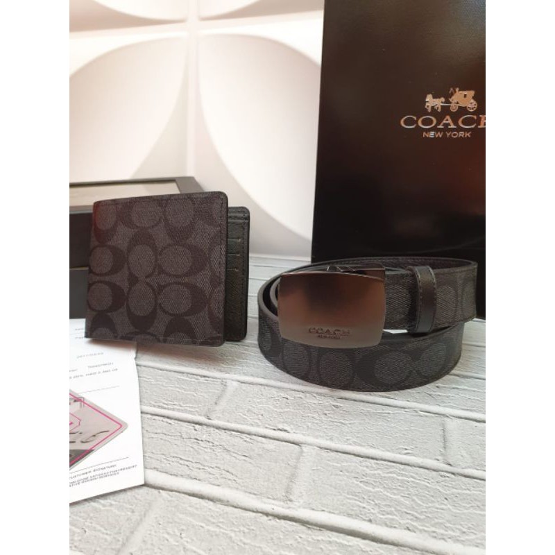 

BELT BRANDED SET WALLET FREE BOX + PAPERBAG