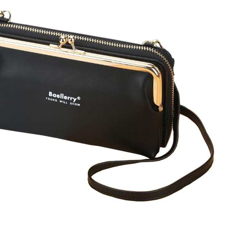 ❆ BAELLERRY N8102 Tas Selempang Wanita Bahan Kulit PU Leather Premium WATCHKITE WKOS ✹