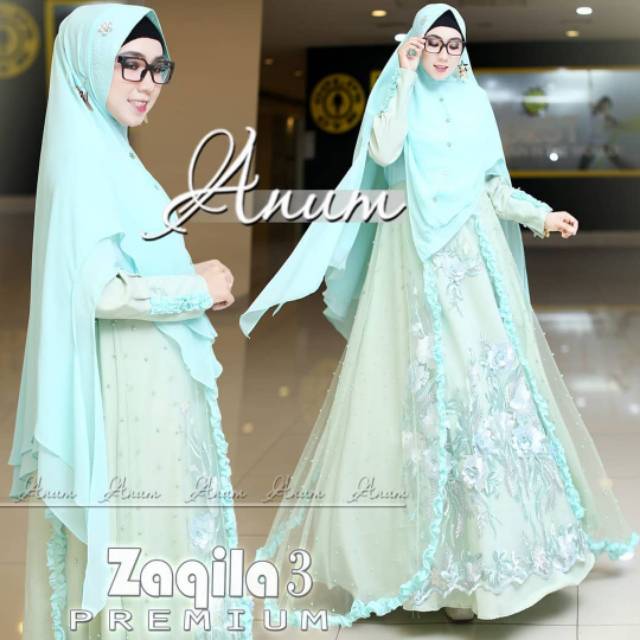 DRESS SET ZAQILA PREMIUM by. Anum