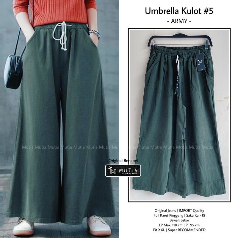 Umbrella kulot 5 murah original by mutia