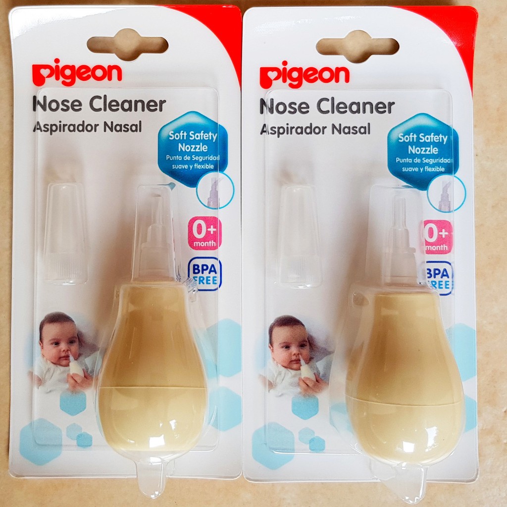 *Kemasan Baru* PIGEON Nose Cleaner with Blister (Penyedot Ingus Bayi)