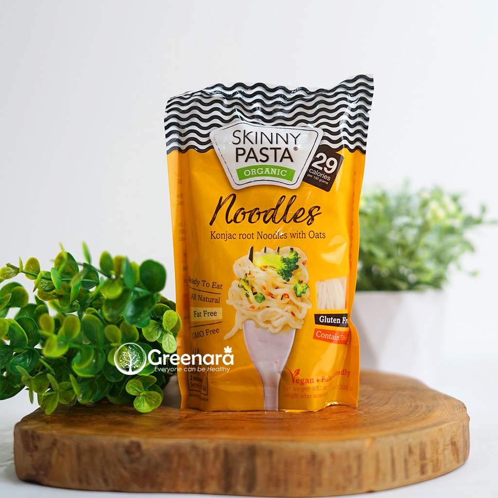 

Alsiha Sehat Alami Organik Skinny Pasta Organic Konjac Noodle 29cal 200gr