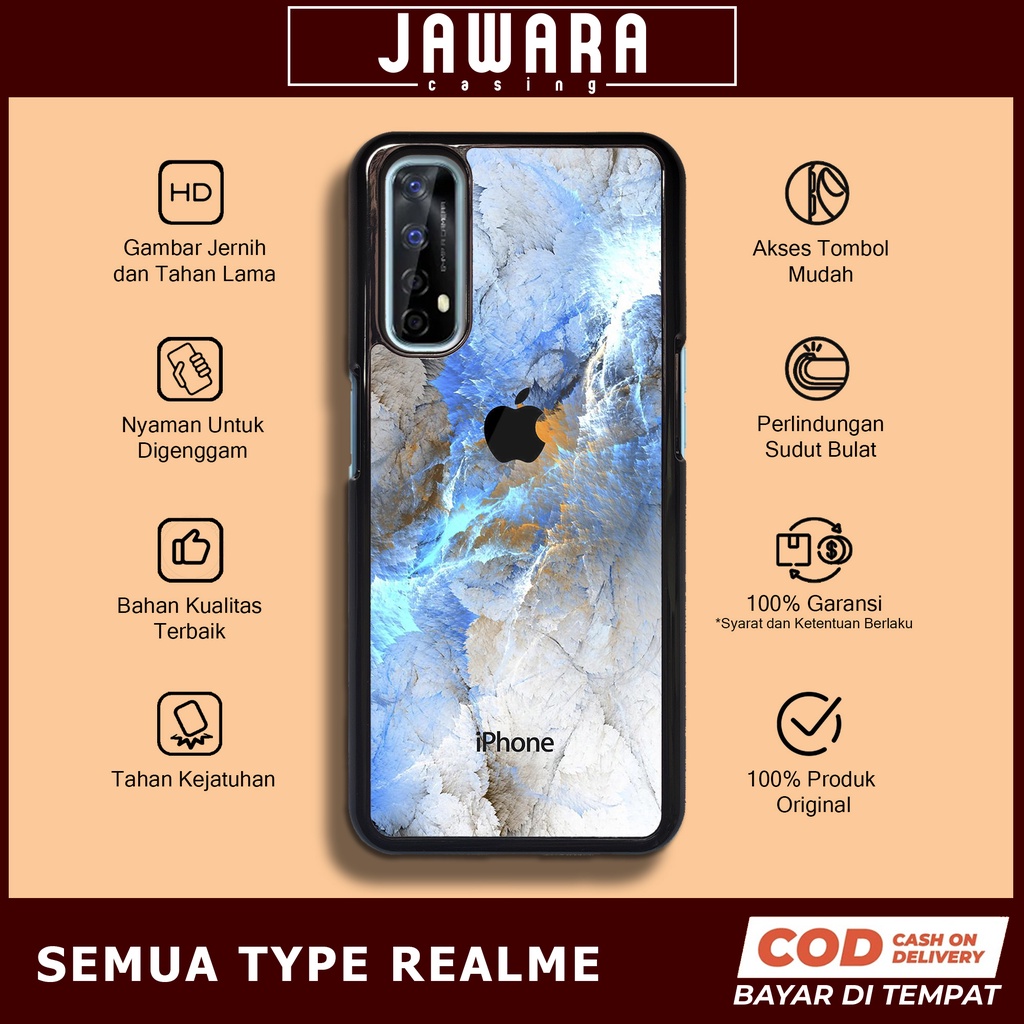 Case Realme 7 Case Hp Realme 7 Premium Glossy Case [AP01] Jawara Casing Realme 7 Casing Hp Aesthetic