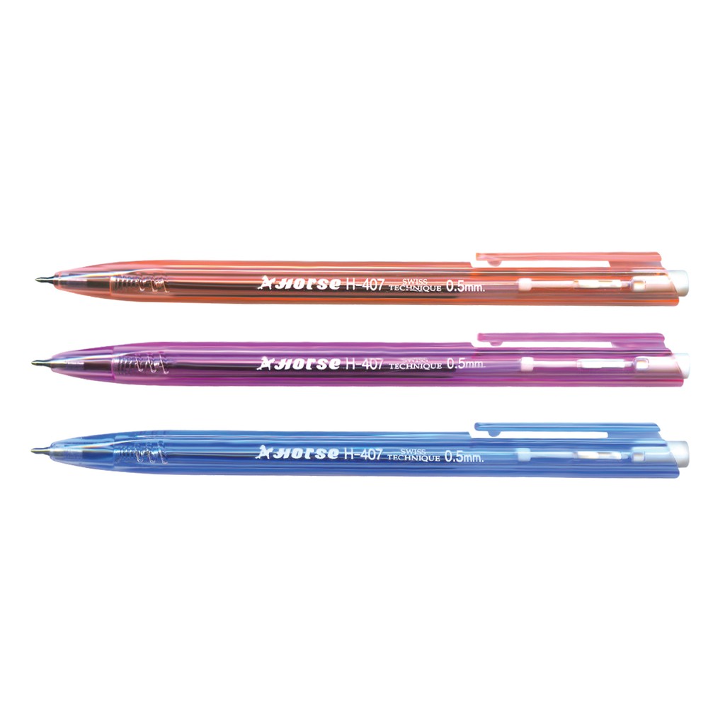 

pulpen cantik dengan kualitas terbaik , Ball Pen H-407 Blue Ink – Pulpen Tinta Biru
