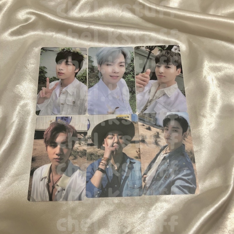 [READY INA] PHOTOCARD PC BTS LUCKY DRAW LD BUTTER  M2U POWERSTATION PWS YOONGI SUGA TAEHYUNG JUNGKOO