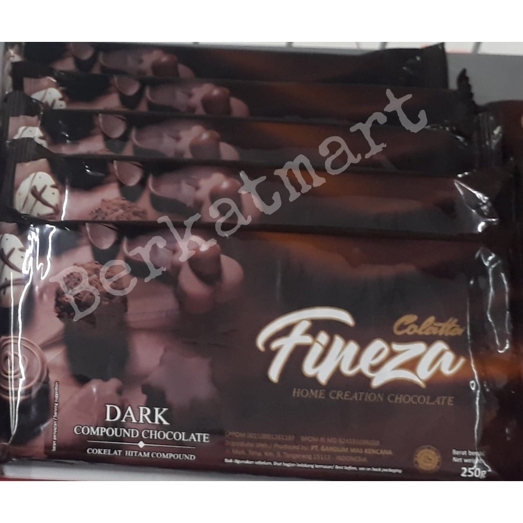 COLATTA FINEZA Dark Chocolate Colata 250 Gram