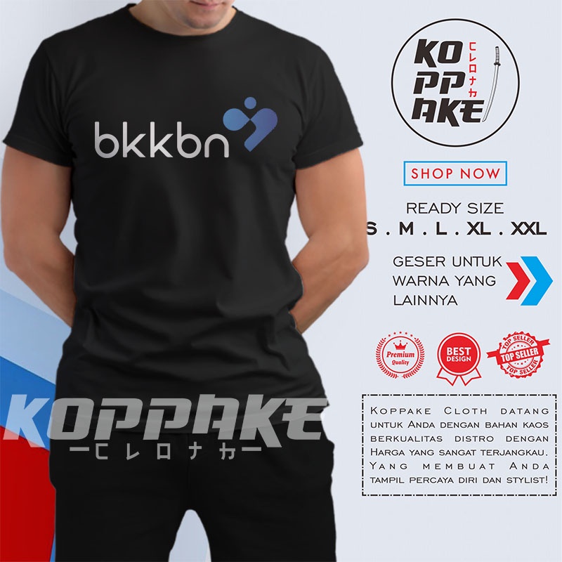 Kaos BKKBN Logo Baju Pemerintahan
