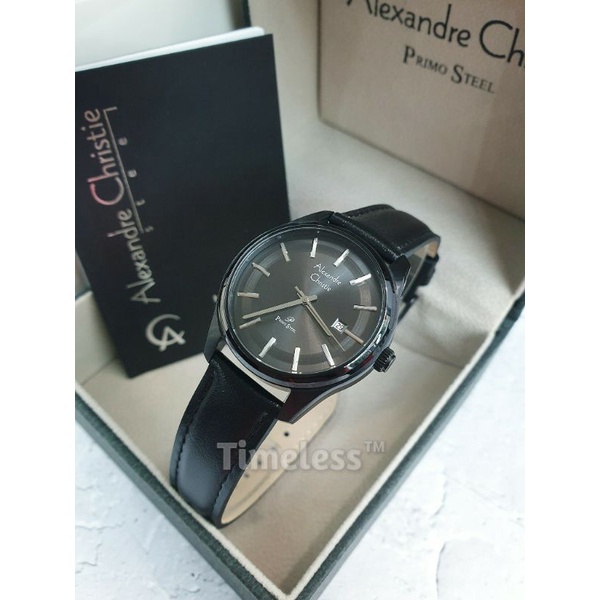 Jam tangan wanita alexandre christie ac 1027 MD Black