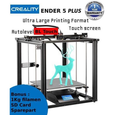 Creality Ender 5 Plus Printer 3D Ukuran Besar Autoleveling Touchscreen