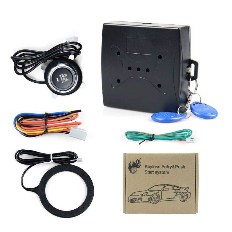 Push Start System Keyless Entry RFID Alarm Anti Theft -  KQS-Q5