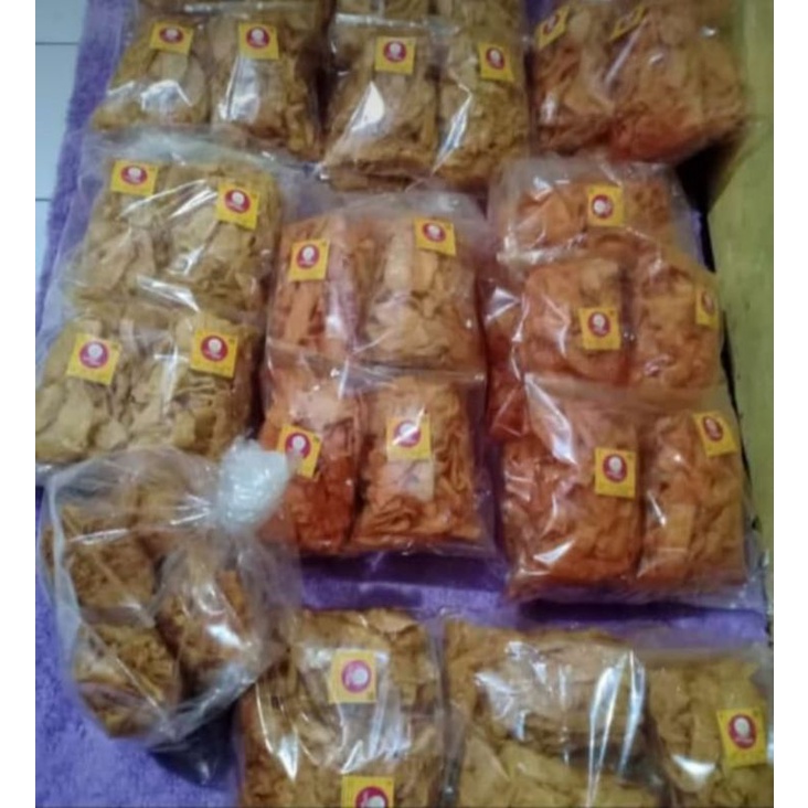 

kripikrenyah/kripikgurih/kripikpedas/cemilanhits/kripikjeletot