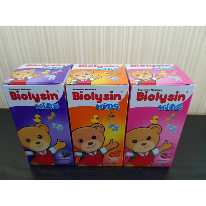 Biolysin Kids isi 30 tablet