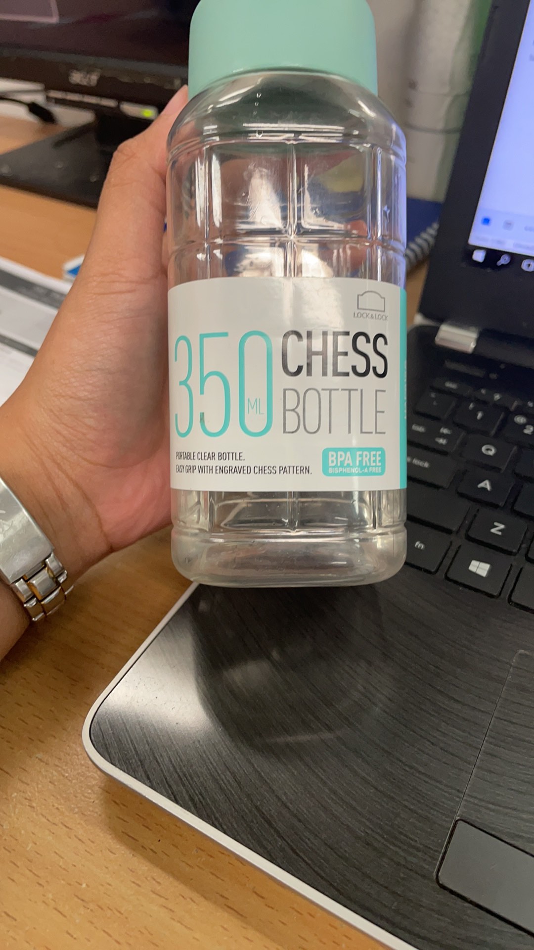 Hap 815 Chess Water Bottle Lock & Lock 350 Ml / Botol Minum 350ml