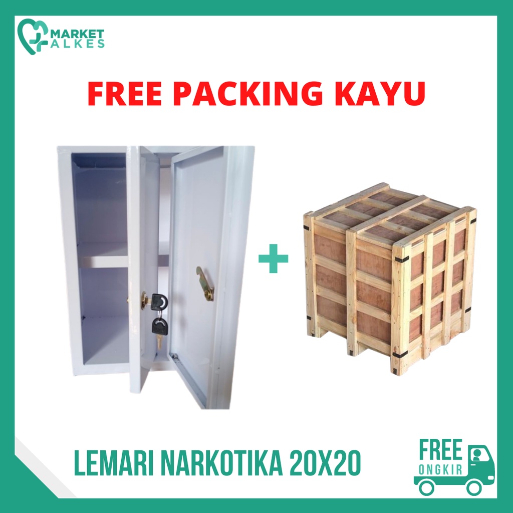 Lemari Narkotika Kecil Lemari Obat Kecil 2 Pintu Berkualitas