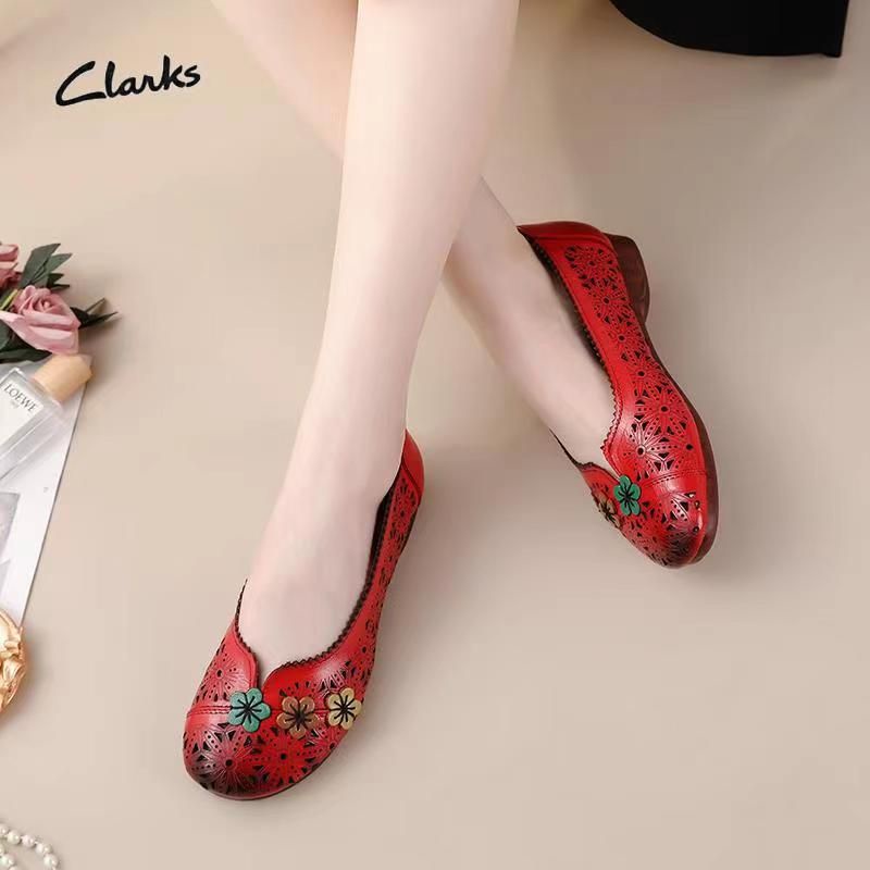 clarks flat 1130 / sepatu wanita clarks / clarks premium slipon