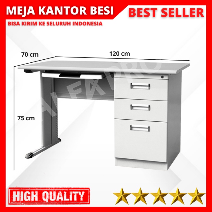 Meja kantor besi meja kerja meja komputer meja direktur meja besi