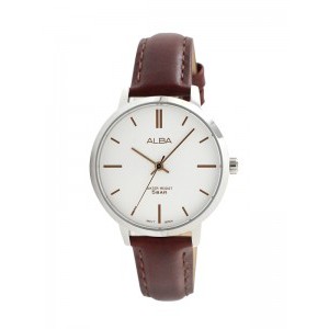 JAM TANGAN WANITA ANALOG ALBA AG2005X1 KULIT COKLAT AG2005 ORIGINAL FS1092
