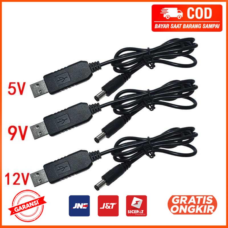 USB Converter Adapter DC 5V to DC 12V with 8 Head ST01