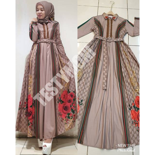 Gamis GC bunga ORI SHR