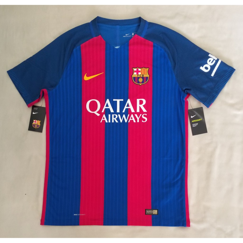 Jersey Original AEROSWIFT Barcelona Home 16/17 Authentic PI 2016 2017 Barca Kit BNWT