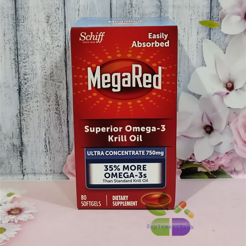 Mega Red Megared Superior Omega-3 Krill Oil 350 Mg 130 Softgels