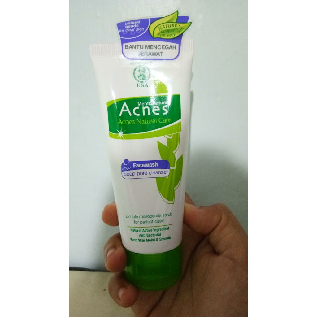 ❤️ Cloudy ❤️ ACNES Deep Pore Cleanser FACEWASH 50gr / 100gr