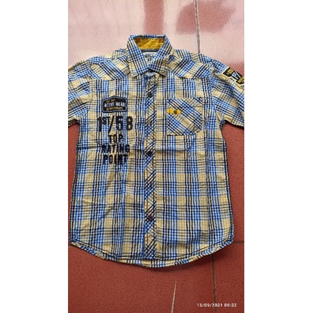 PL kemeja anak laki laki osella kids