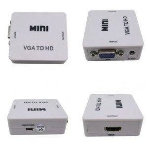 miniBox Vga with audio to Hdmi