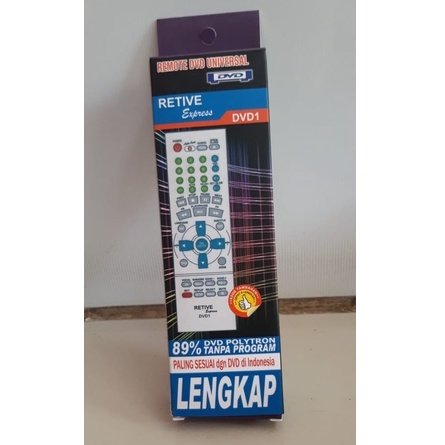 Remote DVD MULTI universal