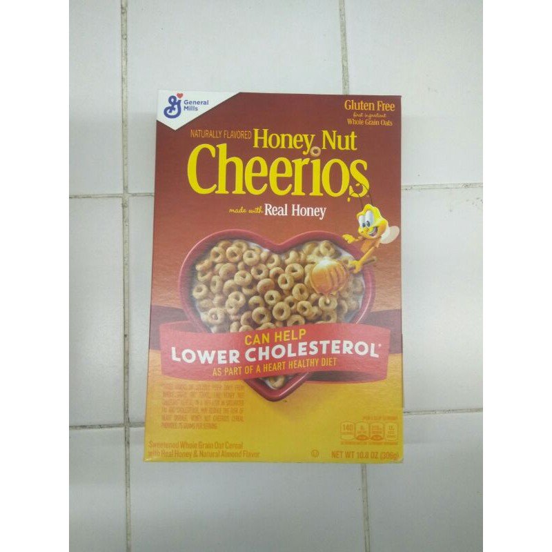 

cheerios cereal honey nut 306gr