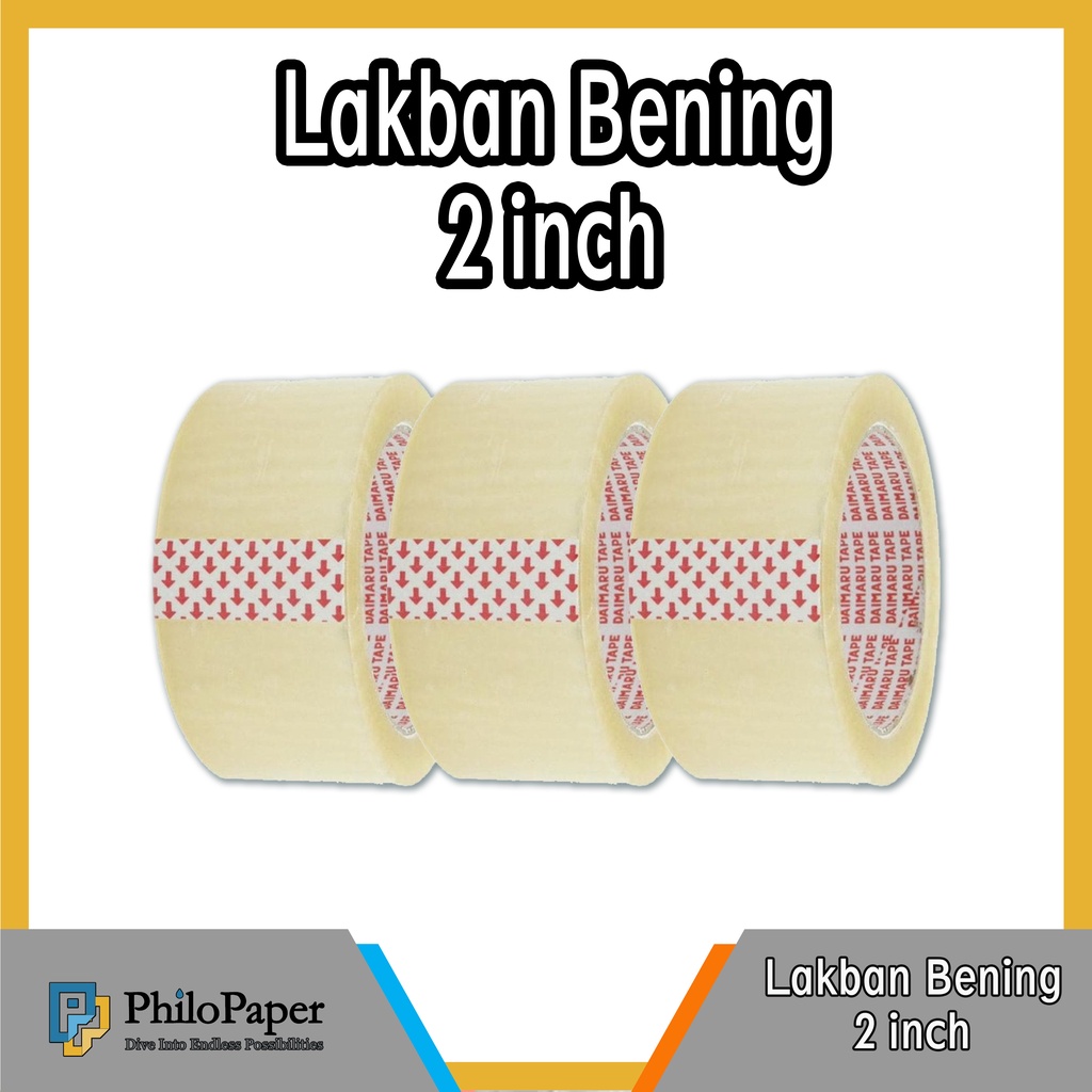 

ATK ~ Lakban Bening 2 inch [1PCS]