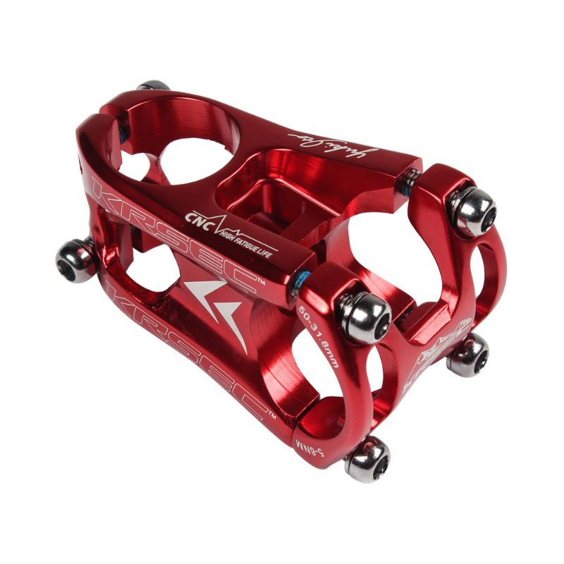 Stem Sepeda KRSEC Ultralight Anodized XC AM Oversize 31.8x50mm