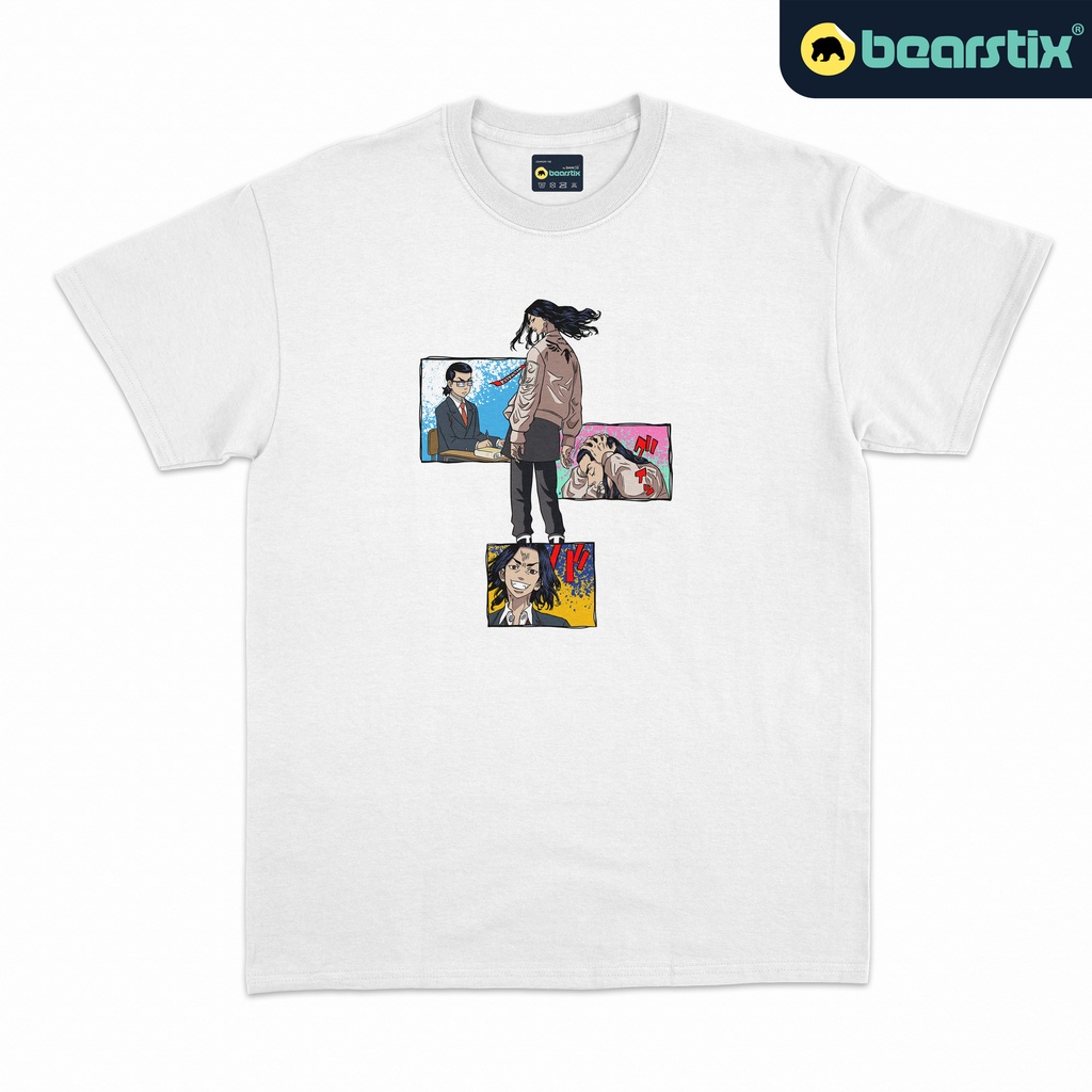 SHINZO - BEARSTIX - Tshirt Baji Keisuke - Tshirt Anime Streetwear - Baju Tokyo Revengers - Kaos Tokr