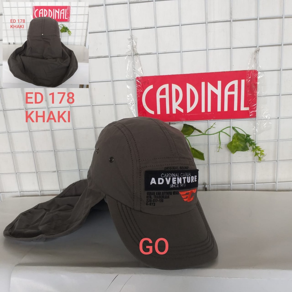 BB CD CARDINAL TOPI CARGO 100% Original Topi Cowok Casual Terbaru