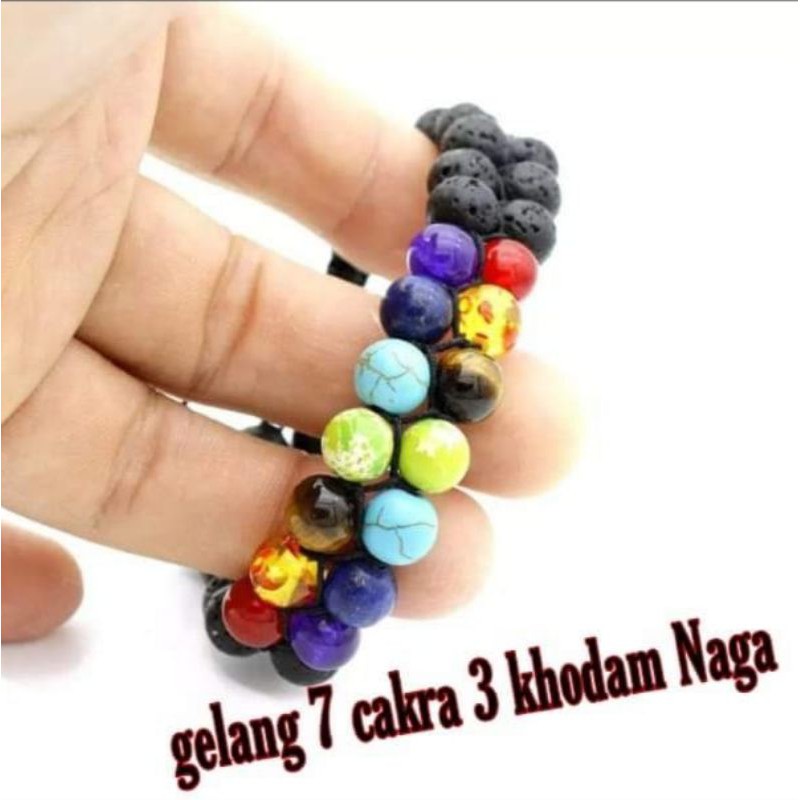 Gelang 7 cakra 3Khodam Naga