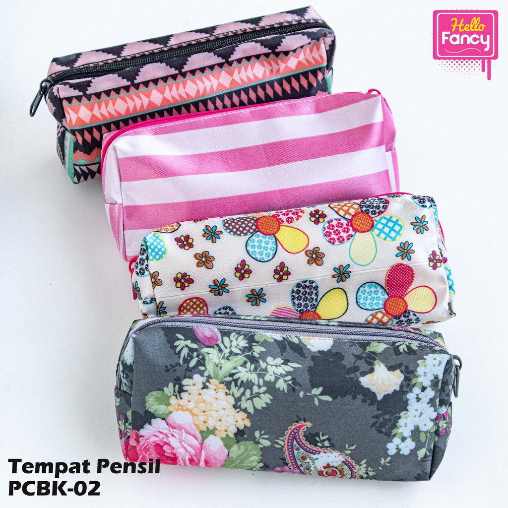 

Tempat Pensil Kain Fancy / Kotak Pensil / Pouch / Pencil Case PCBK-02
