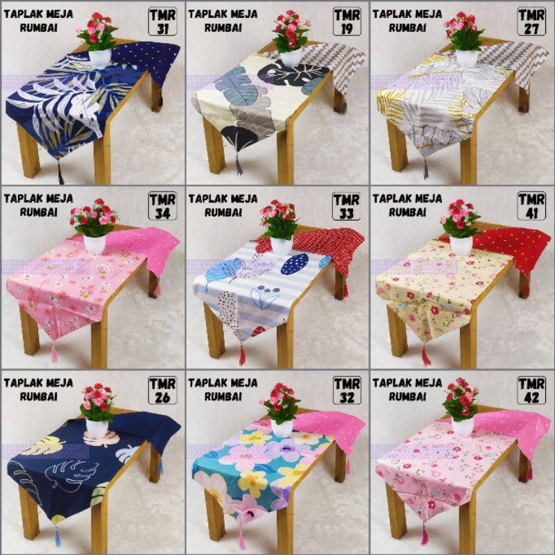 TABLE RUNNER / TAPLAK MEJA RUANG TAMU