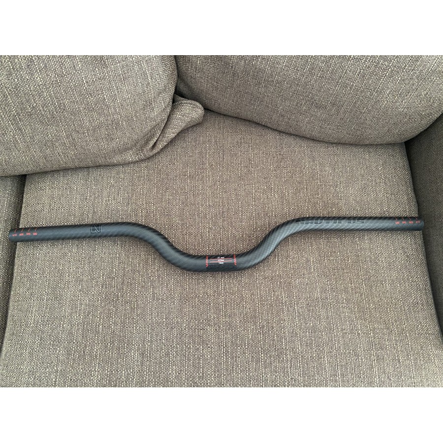 Stang sepeda handlebar nautilus carbon Midrise