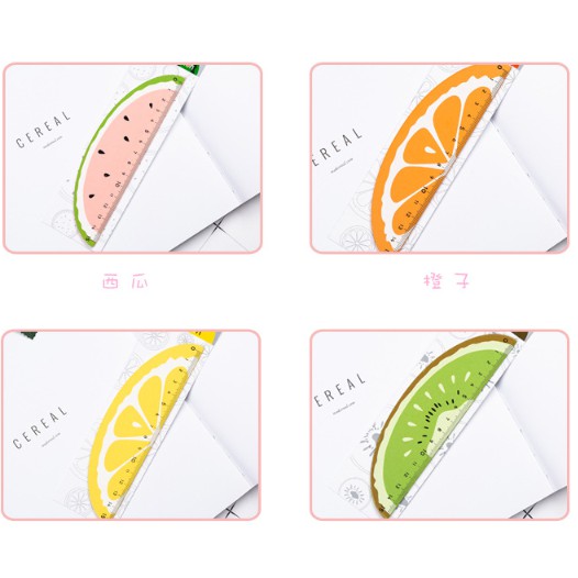 

Penggaris Fresh fruit / Buah Buahan 15 cm