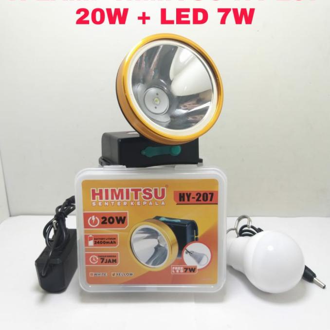 Diskon Senter Kepala Himitsu 20 Watt Sale