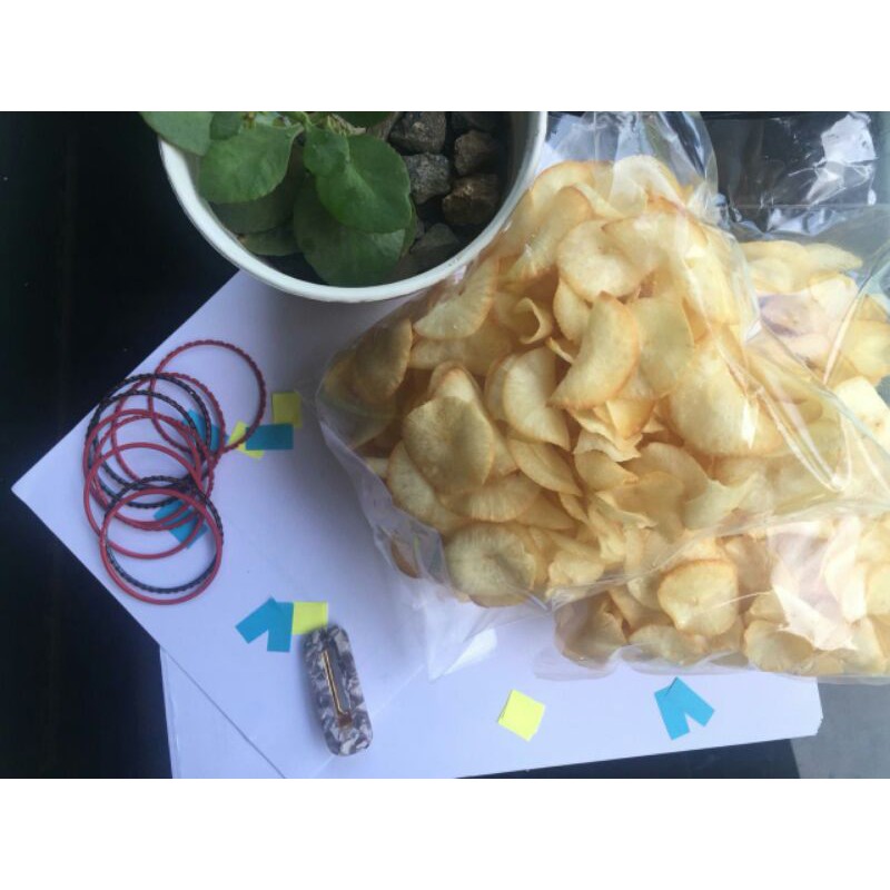 

cemilan keripik singkong original
