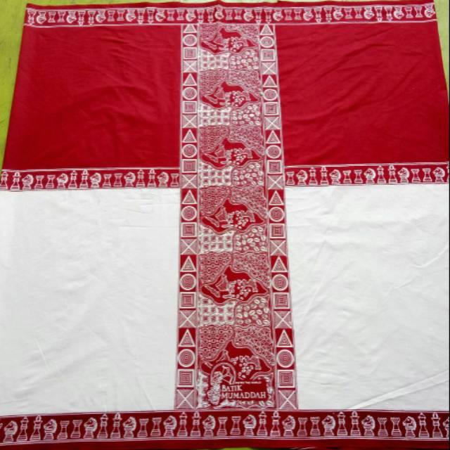 Sarung batik cap merah putih nusantara sarung wayang merah putih Indonesia