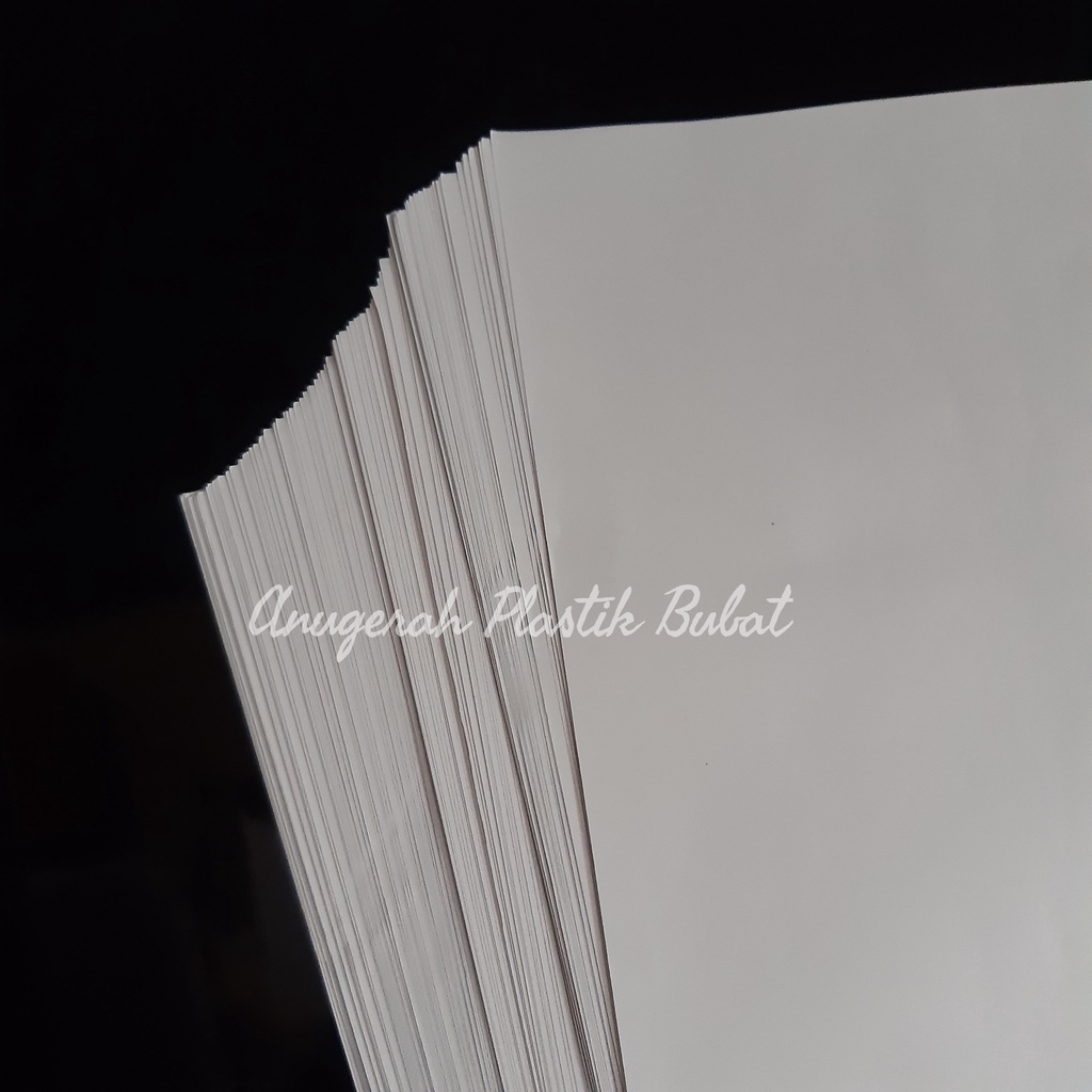 Kertas Bungkus Nasi Padang Uk 30x43/Kertas Buram Koran/ Kertas Putih