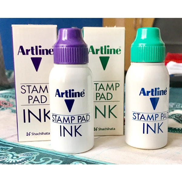 

Nikmati Artline Stamp Pad Ink Gilaa!!!