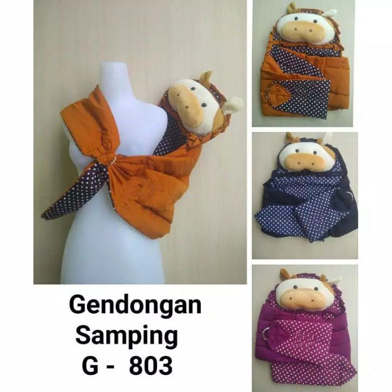OKIYO G-803  new promo 1pcs gendongan samping okiyo topi boneka-gendongan samping topi boneka