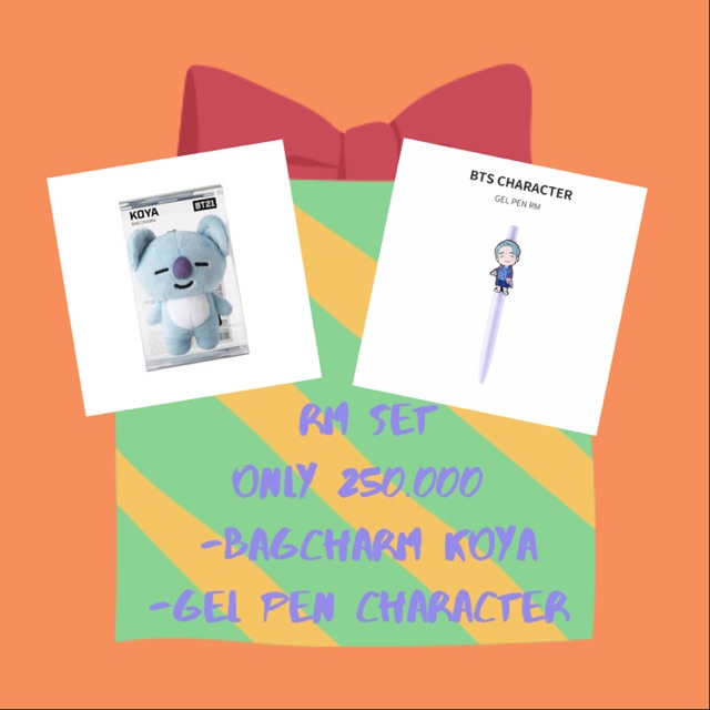 

SALE BAGCHARM KOYA + pulpen gel RM OFFICIAL