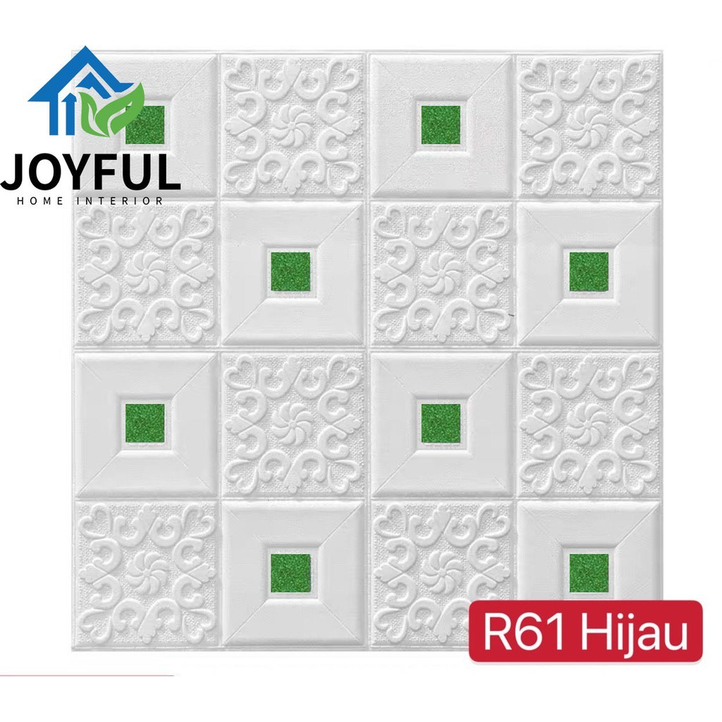 COD Wallpaper Dinding 3D FOAM Wallfoam 70X35CM • High Quality-5