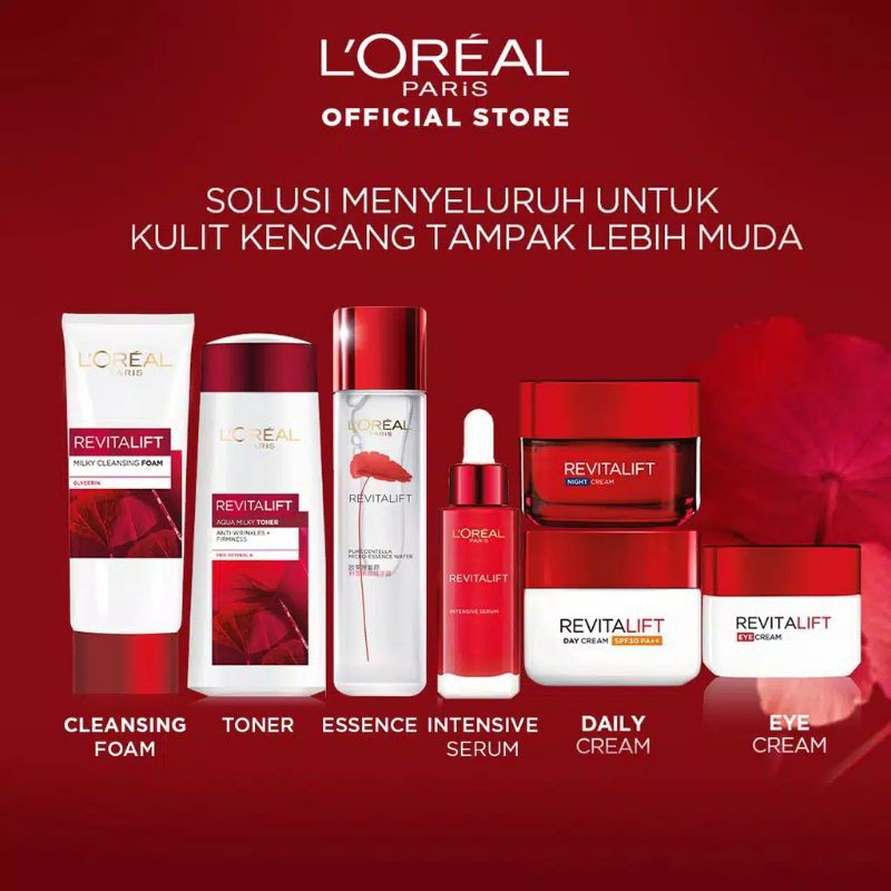 Loreal Paris Revitalift Night Cream / Day Cream SPF 35/PA ++ 50ml / Crystal 130ml