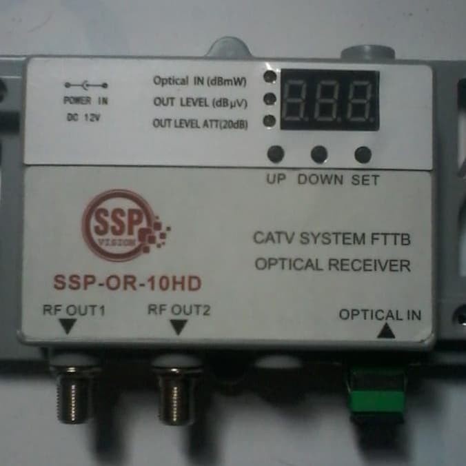 AGC 2 Output Optical Receiver Node FO Node Indoor