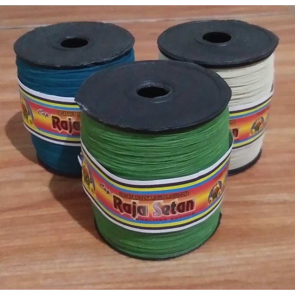 Gelasan Layang Layangan Senar Super Silicone Merk RAJA SETAN KAPAK NAGA Best Performance dari Bandun